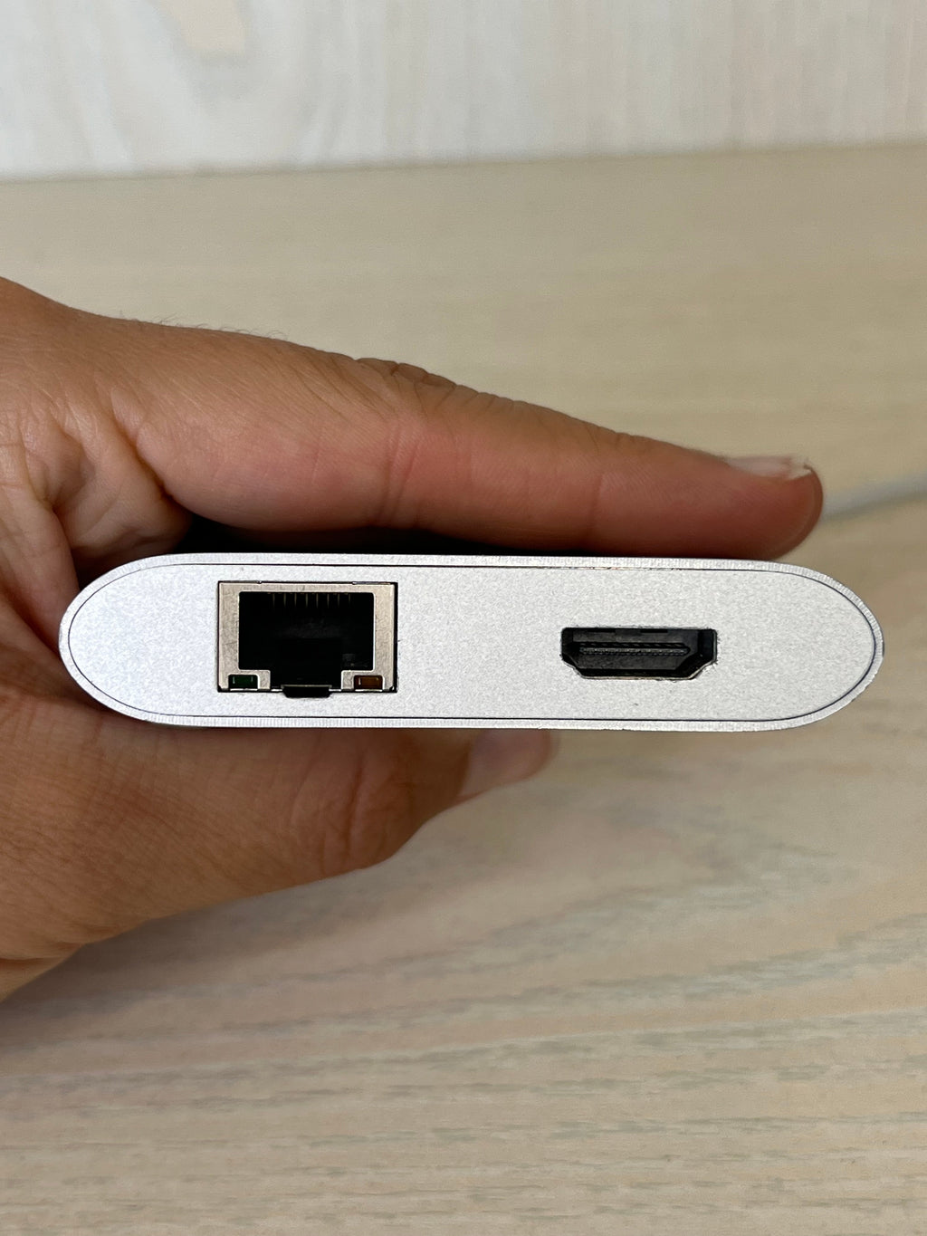 DIGITUS USB-C 4-Port Adapter | 4K HDMI, LAN, 2x USB-A | Silver | Good