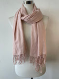 Etsy Classic Neck Scarf Dusty Pink Acrylic 180x70cm Very Good