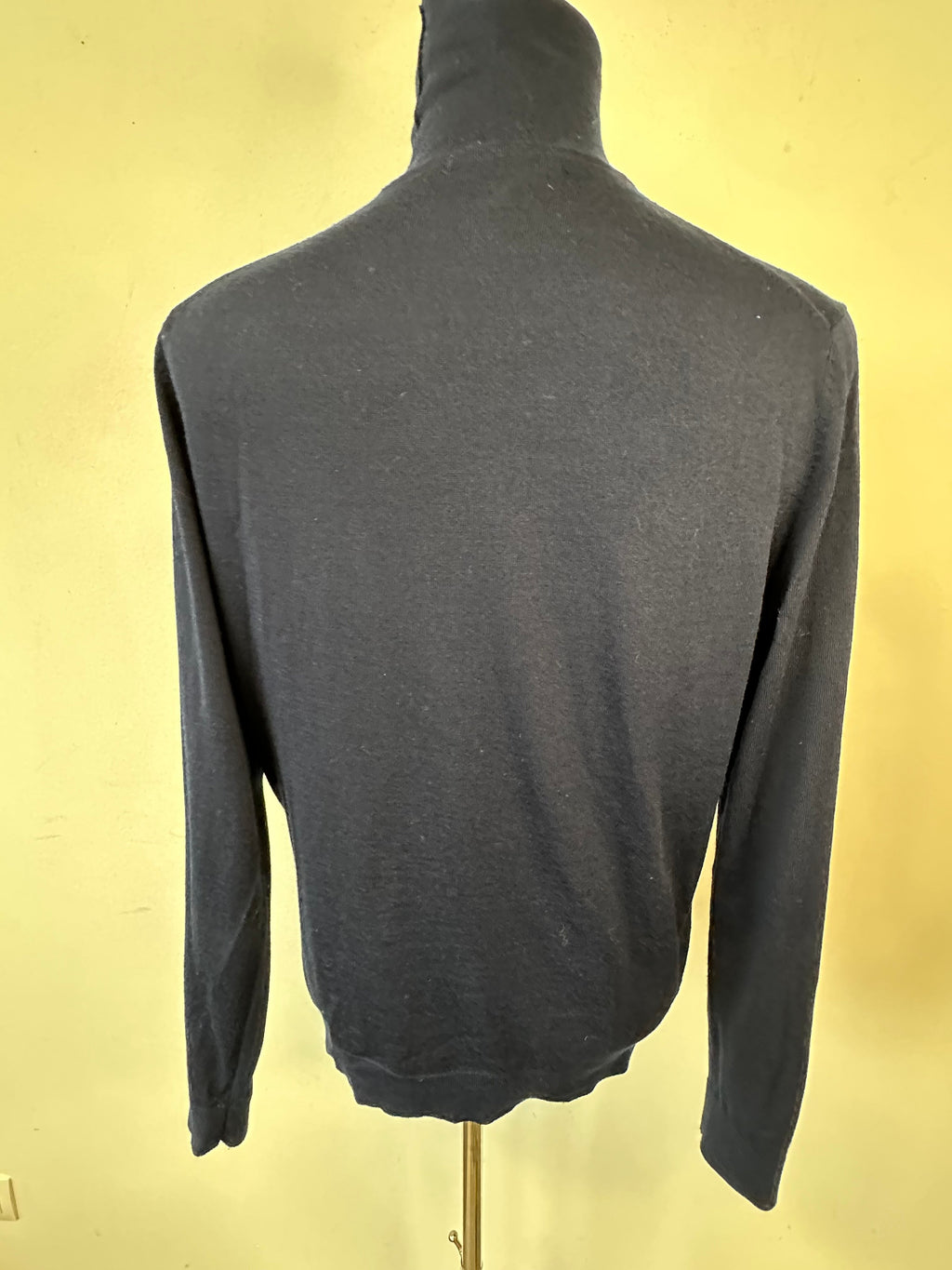 Selected Homme Schwarzer Rollkragenpullover Größe M – sehr guter Zustand