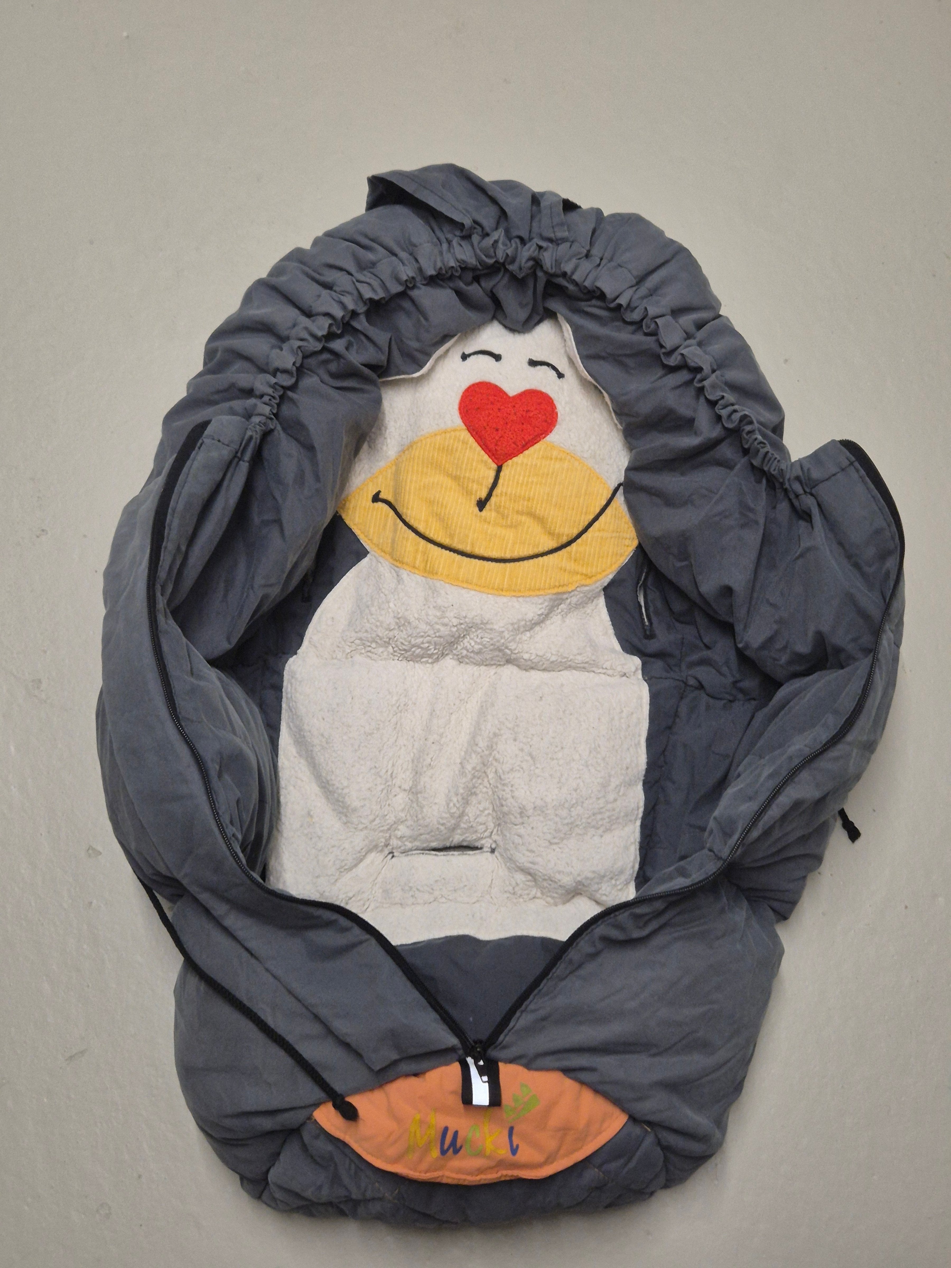 odenwälder BabyNest Muckisack, Dunkelgrau, Standard, Zustand: Gut