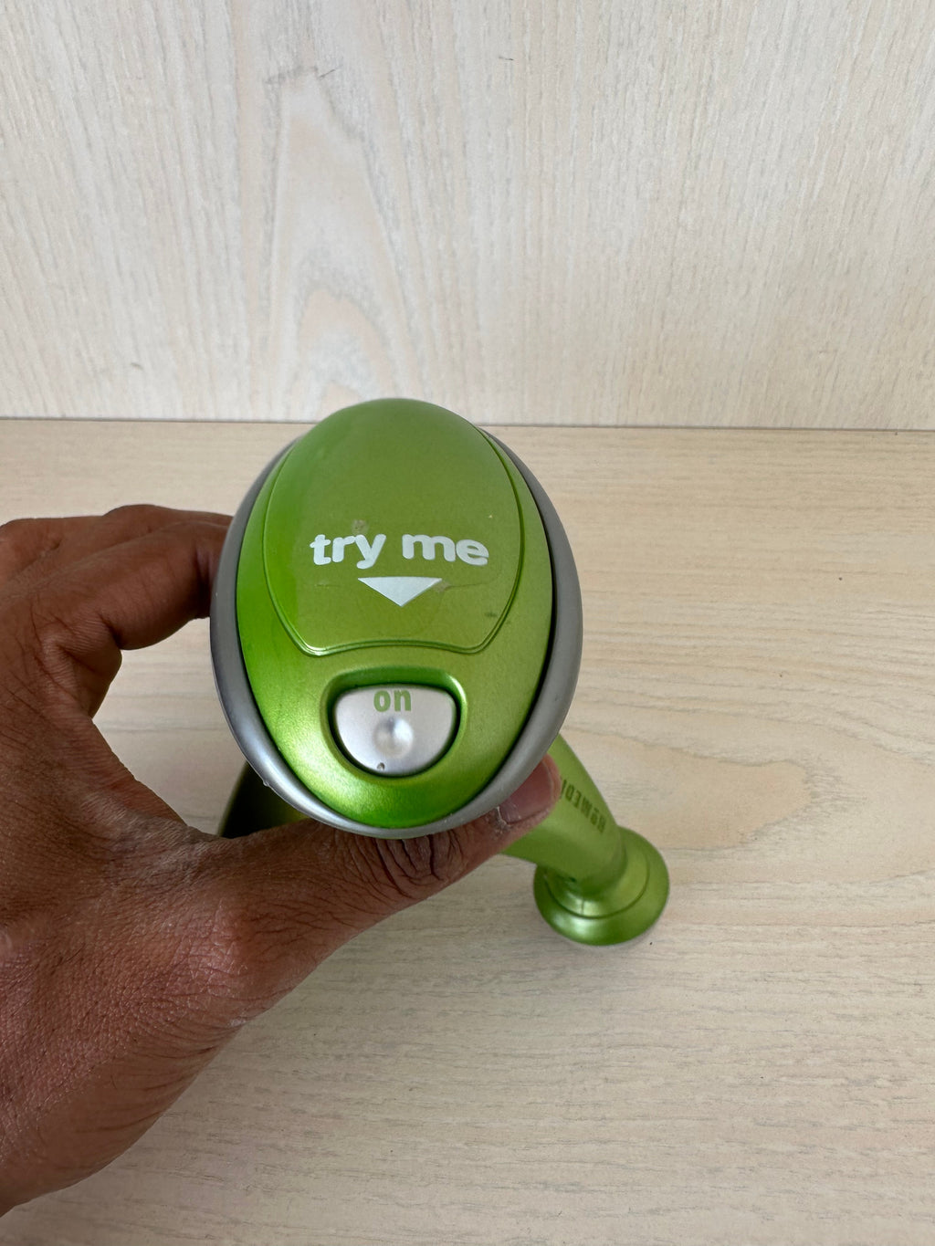 HoMedics Quatro Mini Massager, Grün, Kompakt, Zustand: Gut, Batterie benötigt