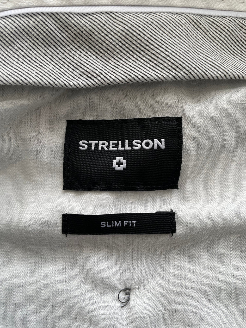 Strellson Slim Fit Trousers Kynd3, Gray Blue, Size 52, Very Good Condition