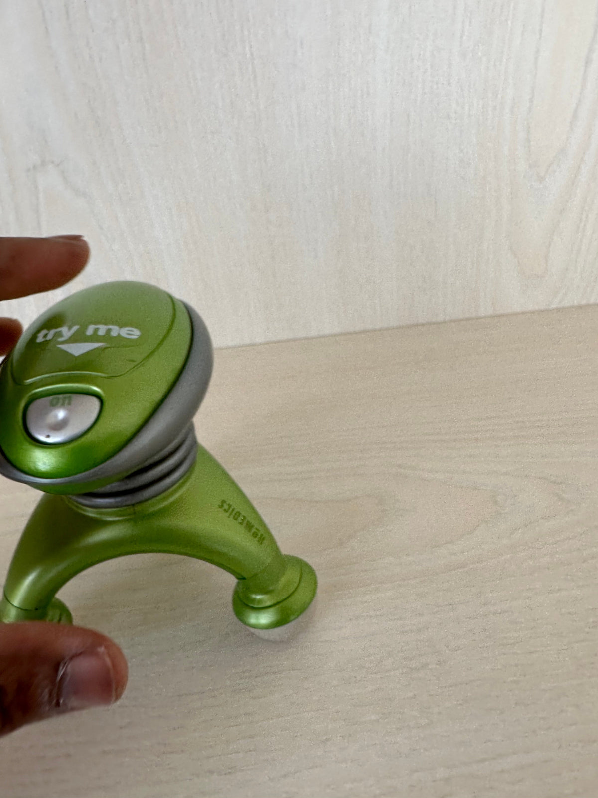 HoMedics Quatro Mini Massager, Grün, Kompakt, Zustand: Gut, Batterie benötigt