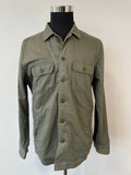 Abercrombie & Fitch Utility Jacke Grün M Baumwolle guter Zustand