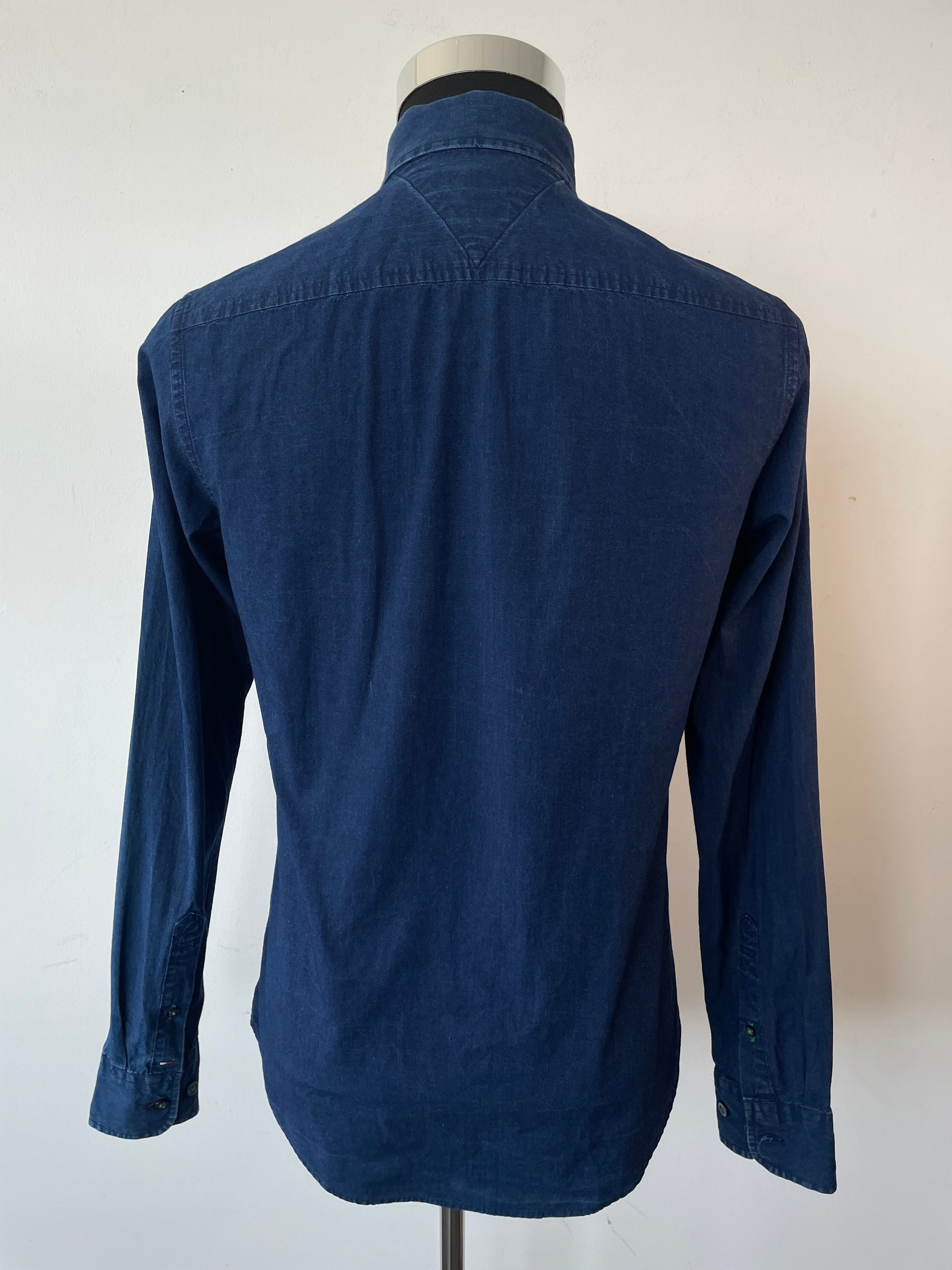 Tommy Hilfiger Shirt New York Fit XS Navy Blau Sehr Gut
