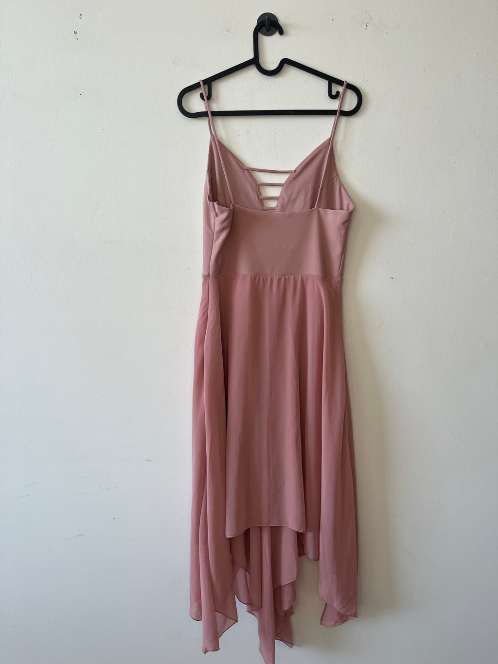 Trendyol Pink Midi Dress, Size 38, Very Good Condition