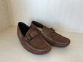 Tod's Gommino Suede Driving Loafers Dark Brown 42 EU Good Condition