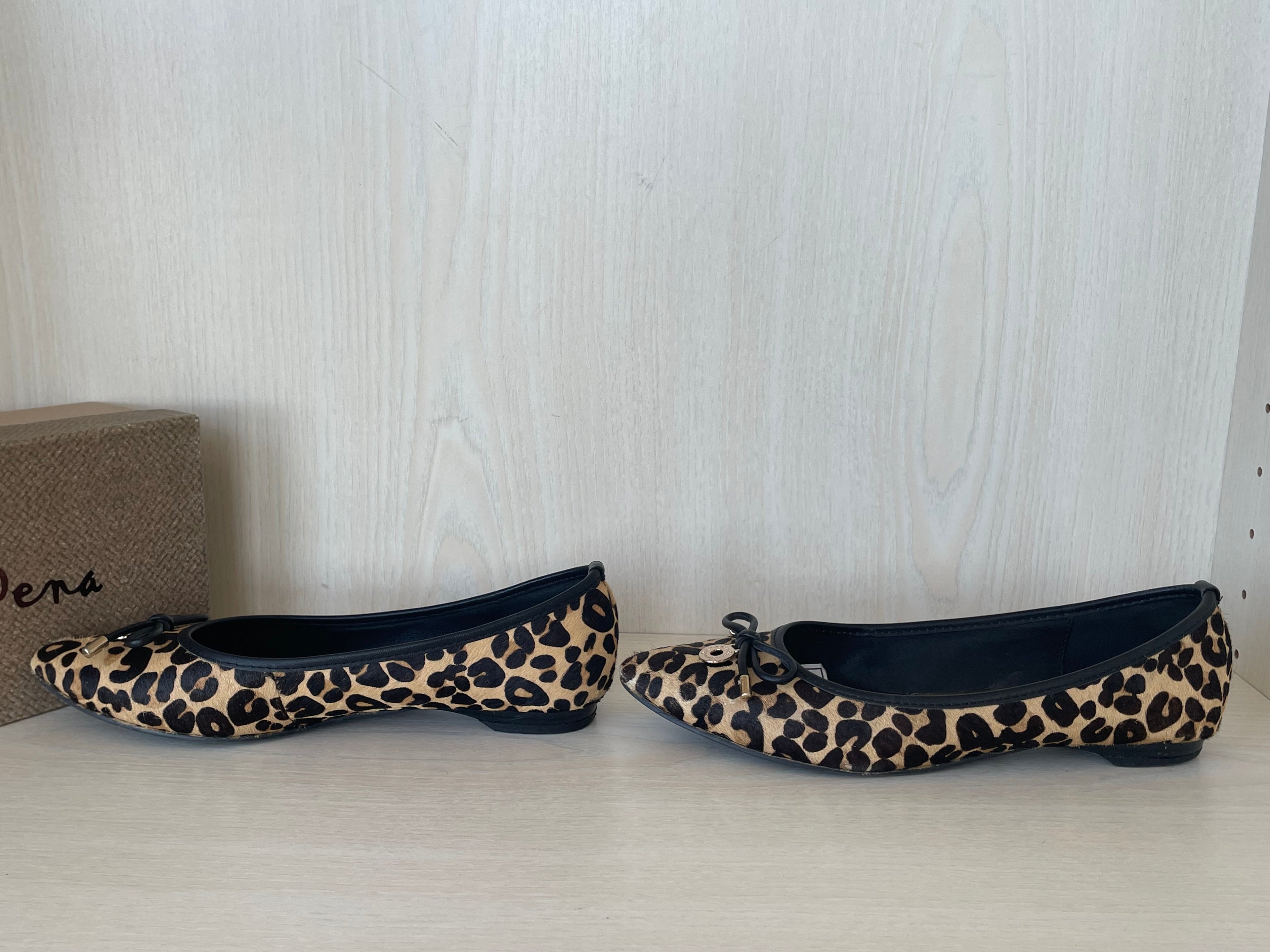Alma en Pena Animal Print Flats, Leopard, Gr. 38, Zustand: Gut