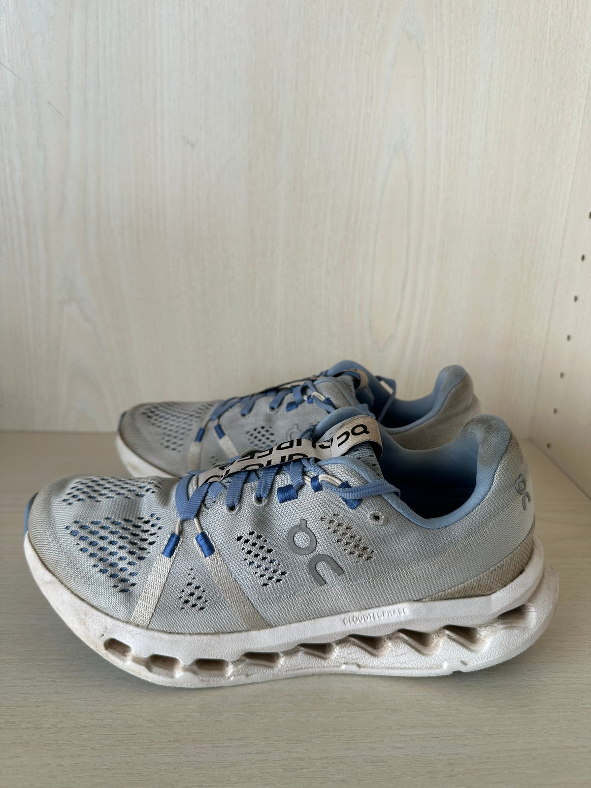 On Running Cloudsurfer EU 38.5 Heather/White - Normal Use, Stains