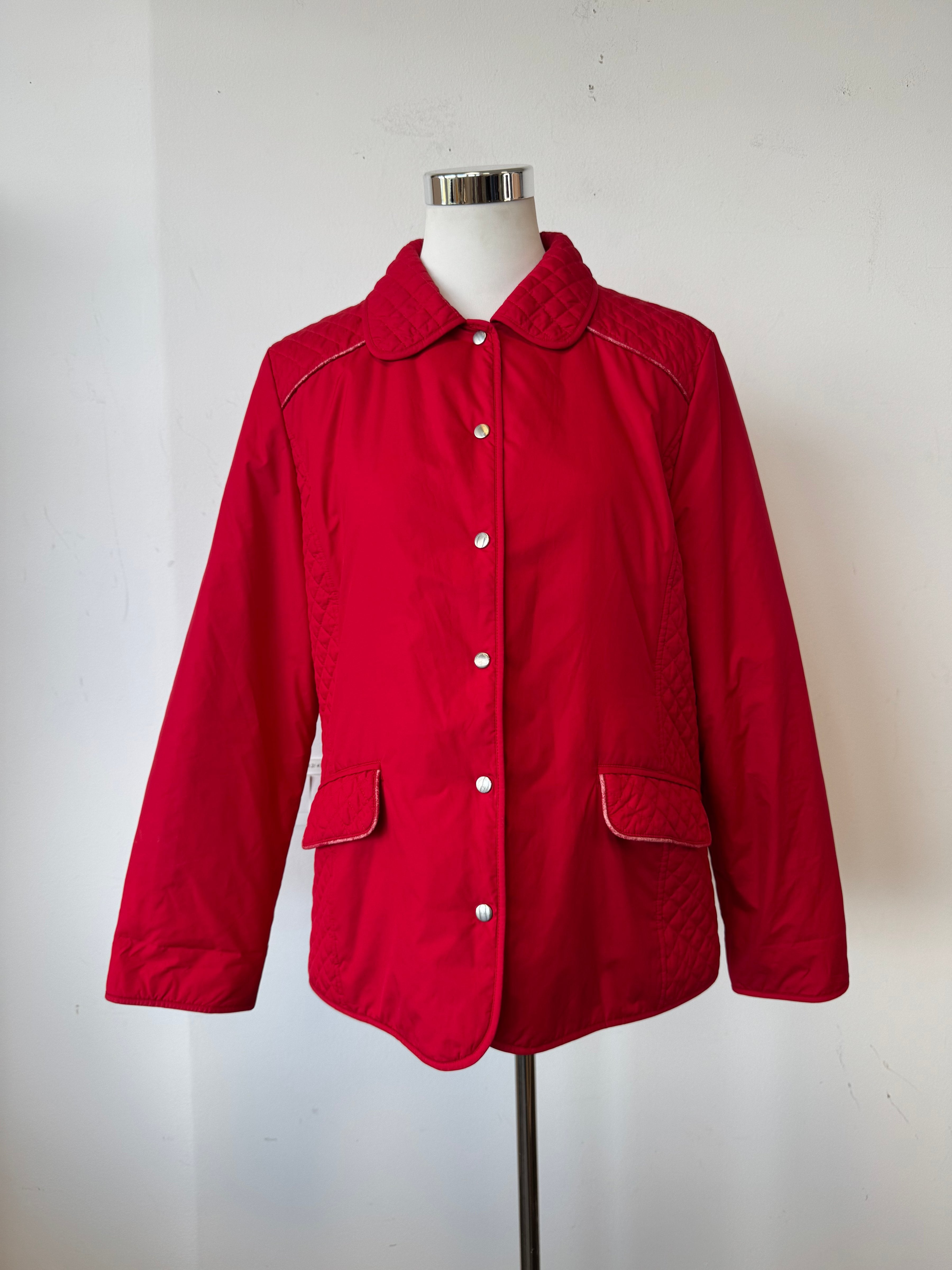 Gerry Weber Steppjacke Rot EU 40 Sehr Gut