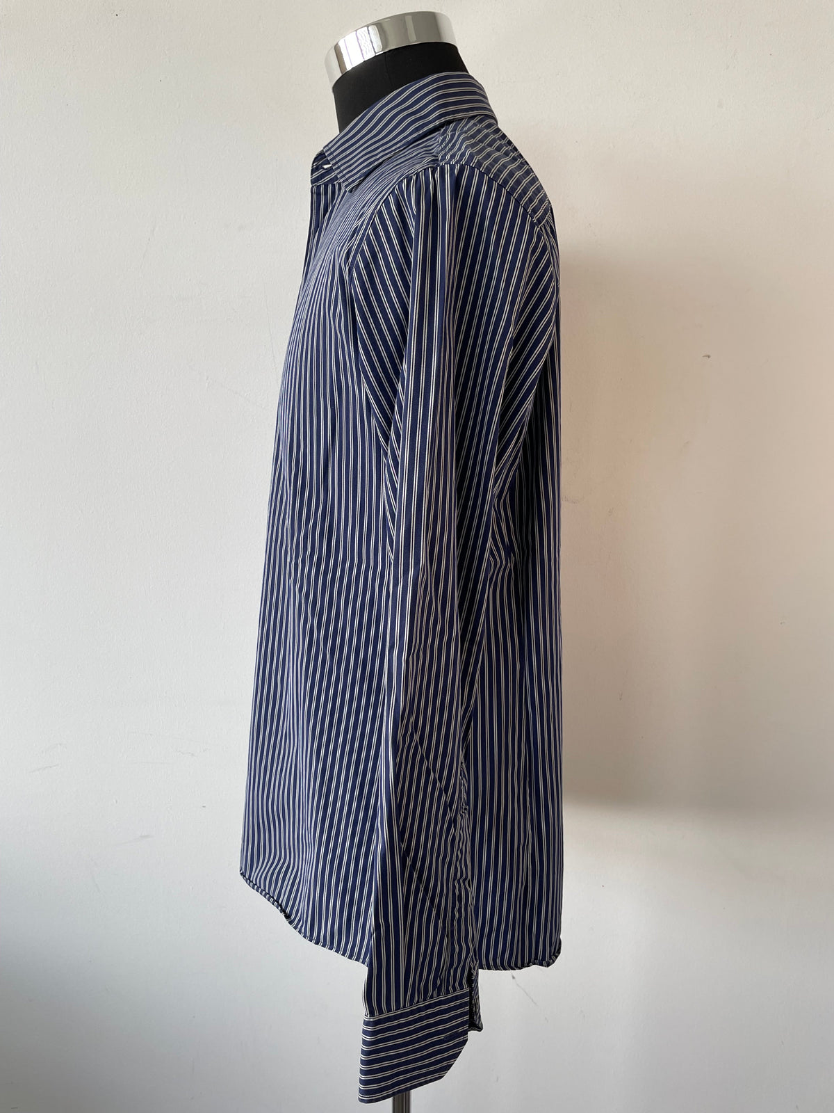 Hugo Boss Herrenhemd Hugo Slim Line Blau/Weiß L Sehr Gut