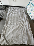 SCM Gewichtete Decke 100% Polyester, 170x100 cm, Hellgrau, Zustand: Gut