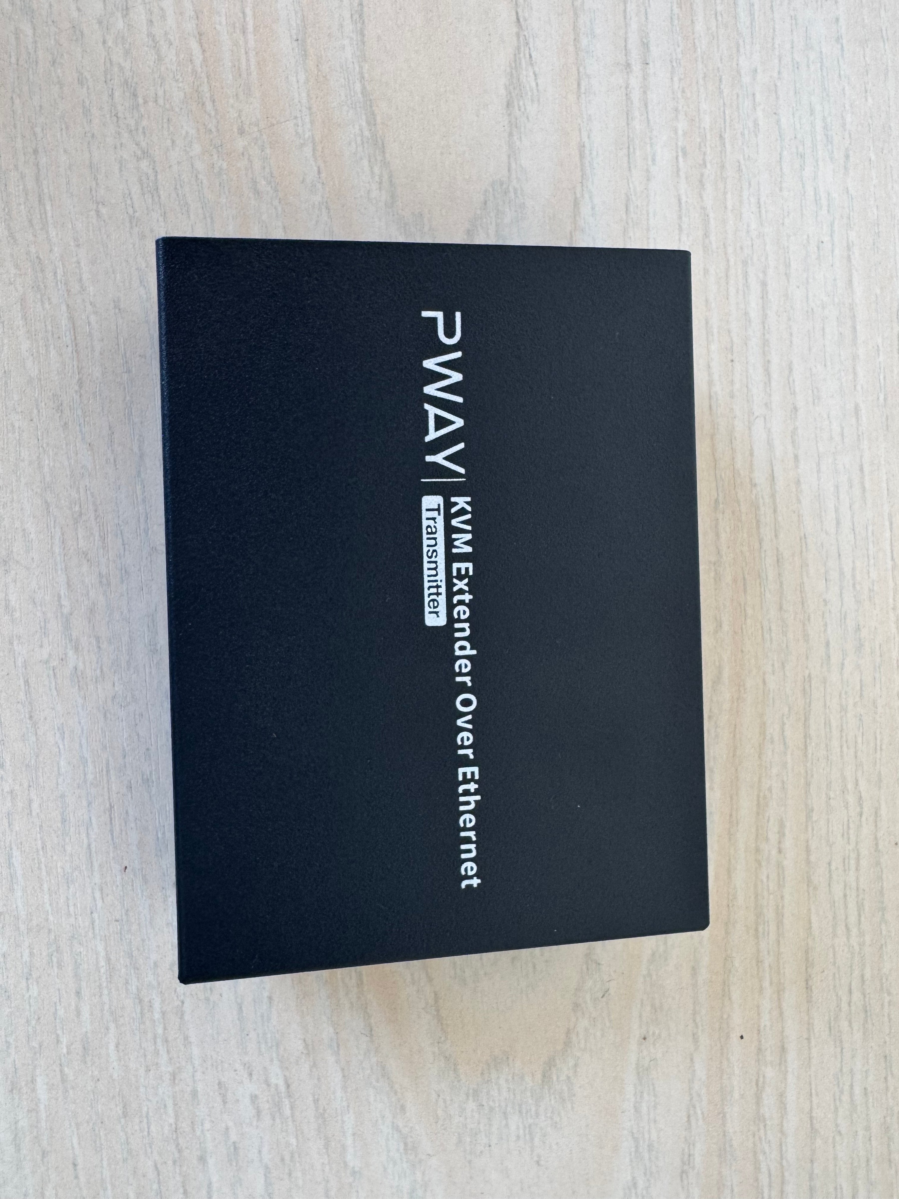 PWAY HDMI Extender PW-DT252K Black Compact Like New