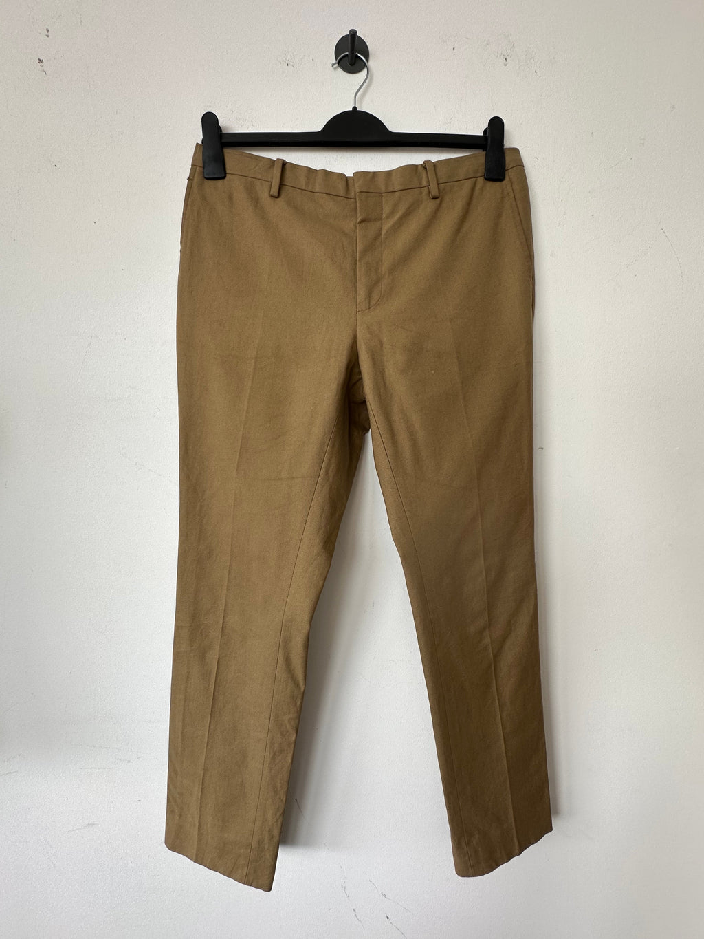 Lanvin Chinohose Beige Gr. 50 (8R), Zustand: Gut, Flecken am Bund
