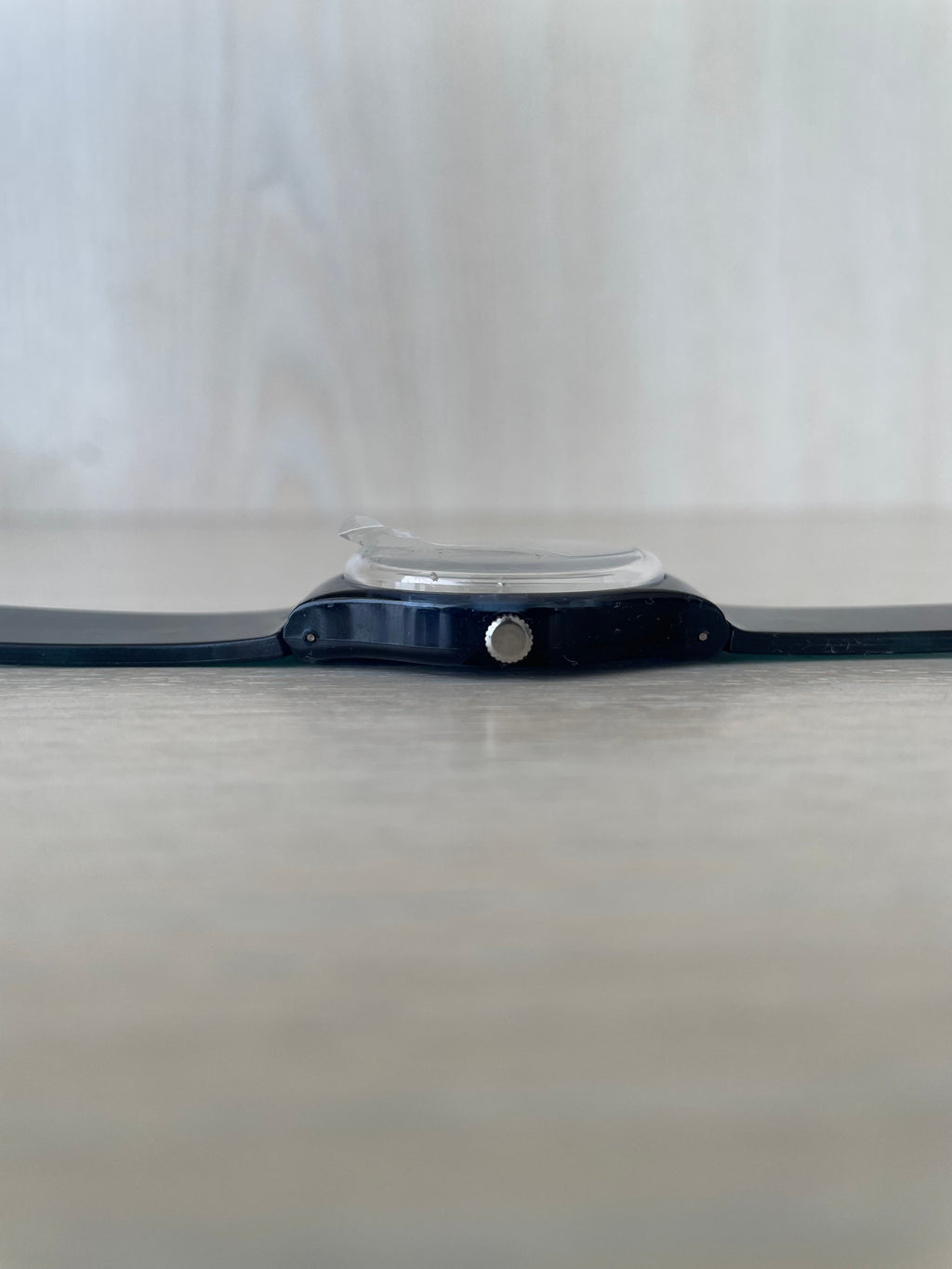 Swatch Uhr Blue Rebel, 41mm, Blau, Sehr Gut