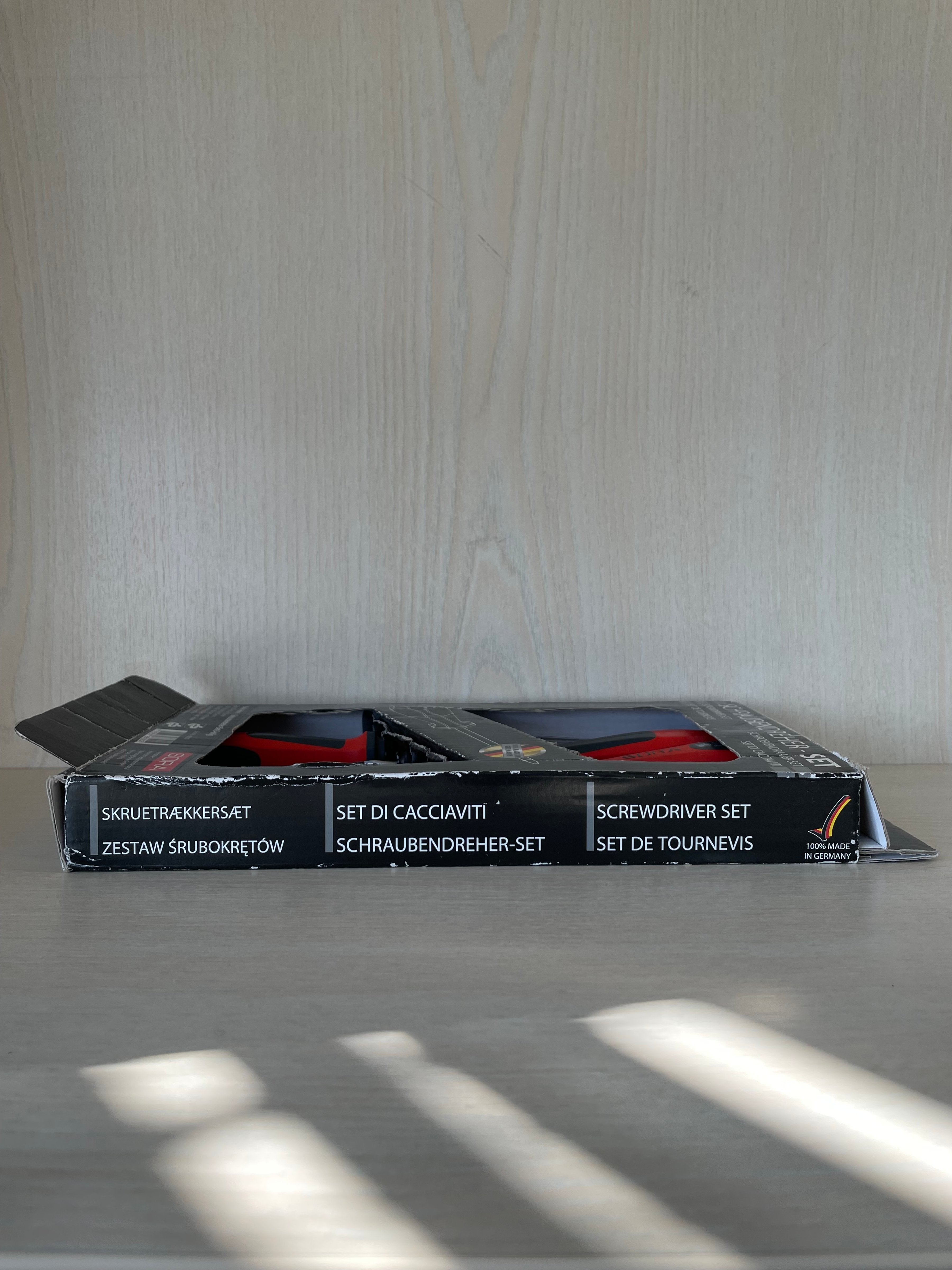 SORA Schraubendreher Set Basic Home 6-tlg. Grau/Orange Sehr Gut