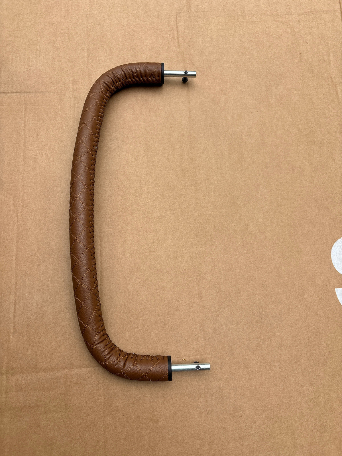 Joolz Universal Bumper Bar, Lederoptik, Braun, Wie Neu, 48x12 cm