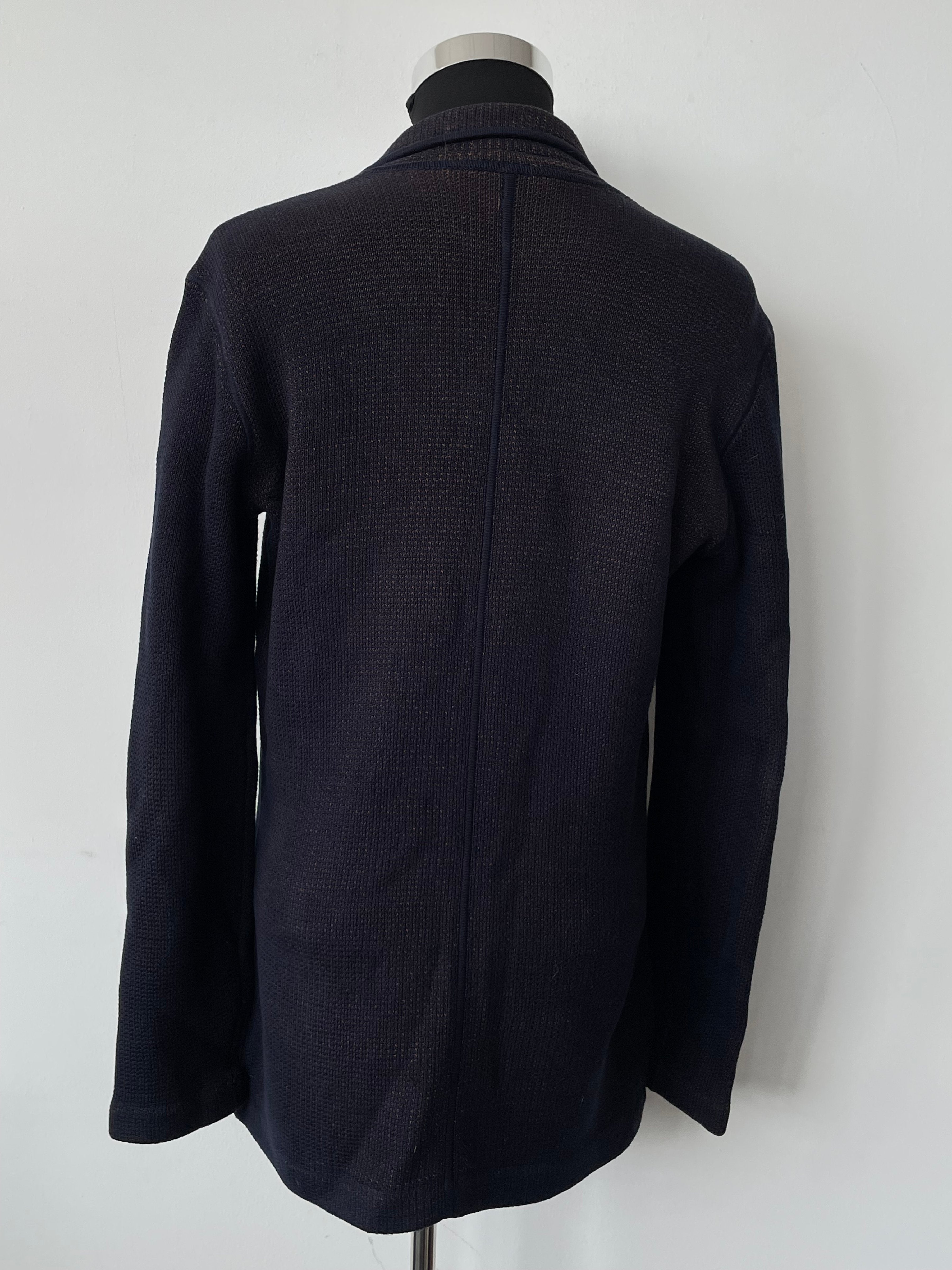 Armani Exchange Herren Strickblazer – Navy, Größe XL, Sehr Gut