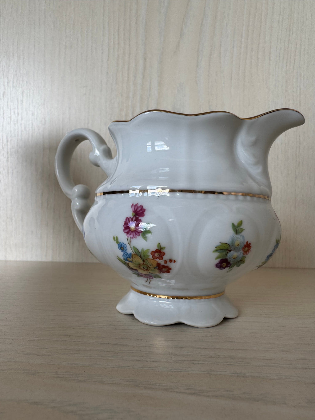 Leander Porzellan Sahnekännchen, 9cm, Ø7cm, sehr guter Zustand