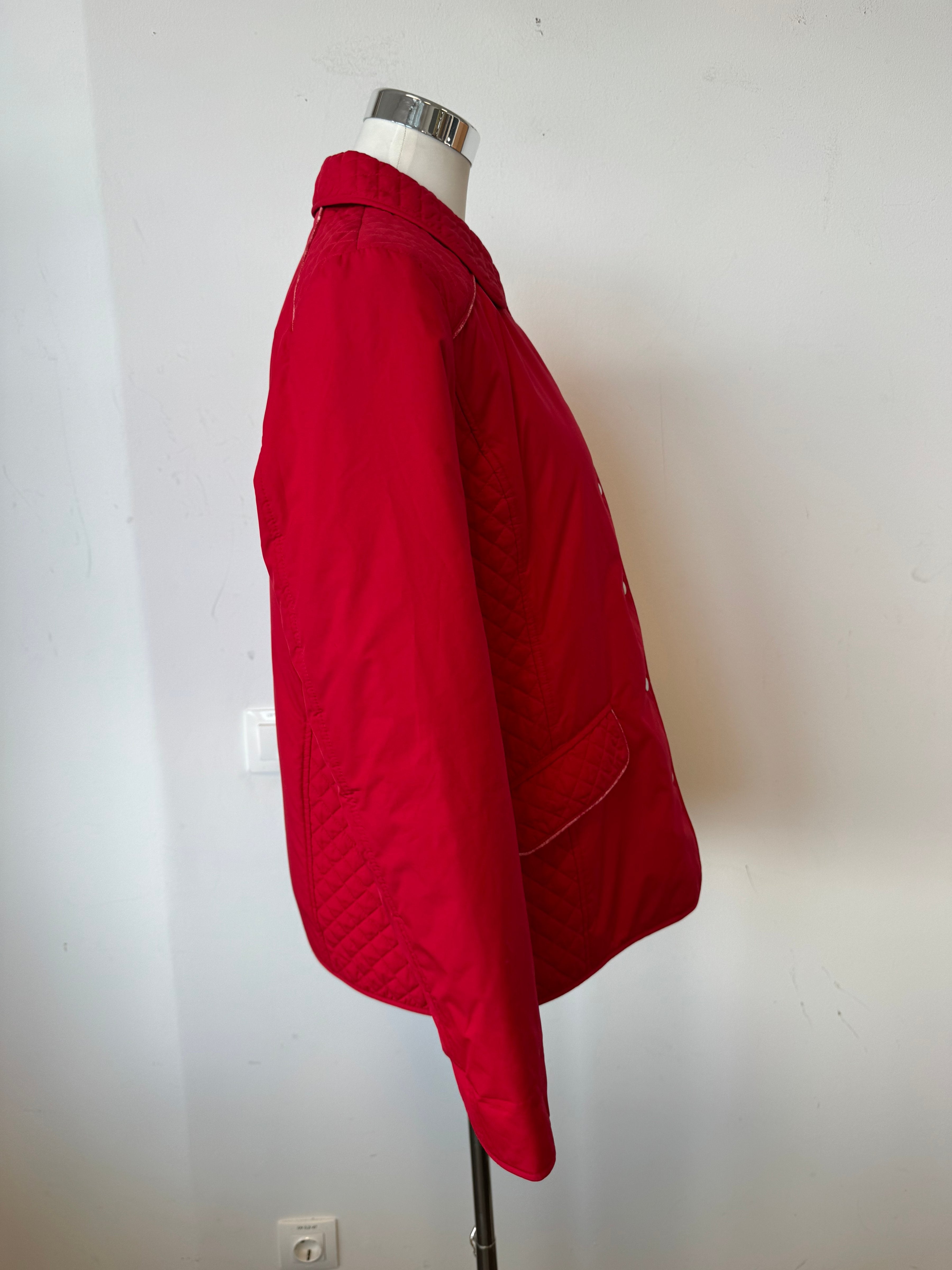 Gerry Weber Steppjacke Rot EU 40 Sehr Gut