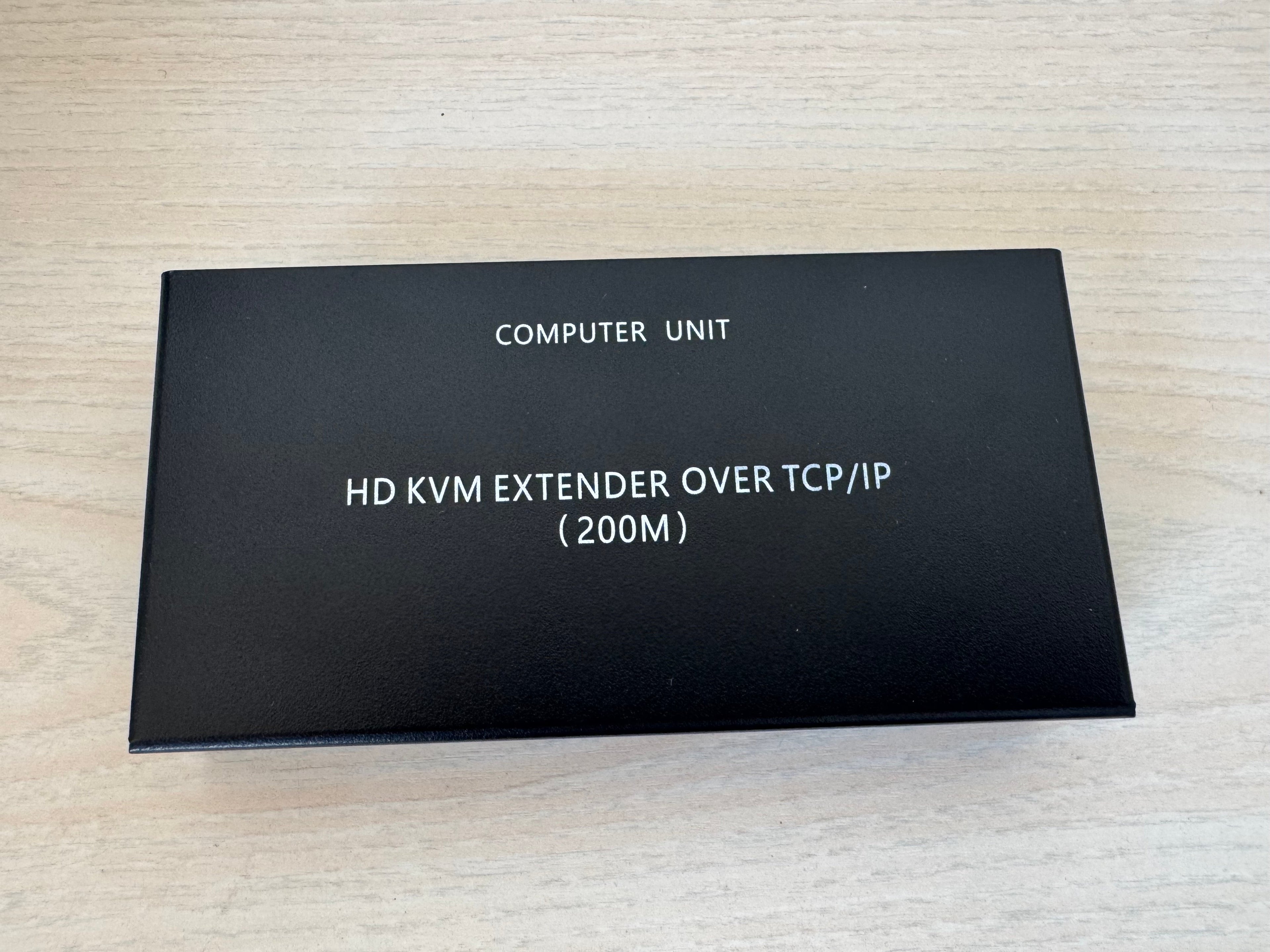 JOOAN HD 200M KVM IP Extender Schwarz Sehr Gut