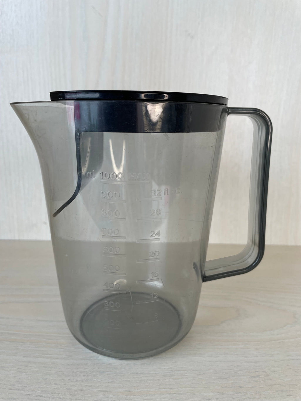 Breville Juice Fountain Krug 800JEXL, 32 oz, Transparent/Schwarz, Gebraucht