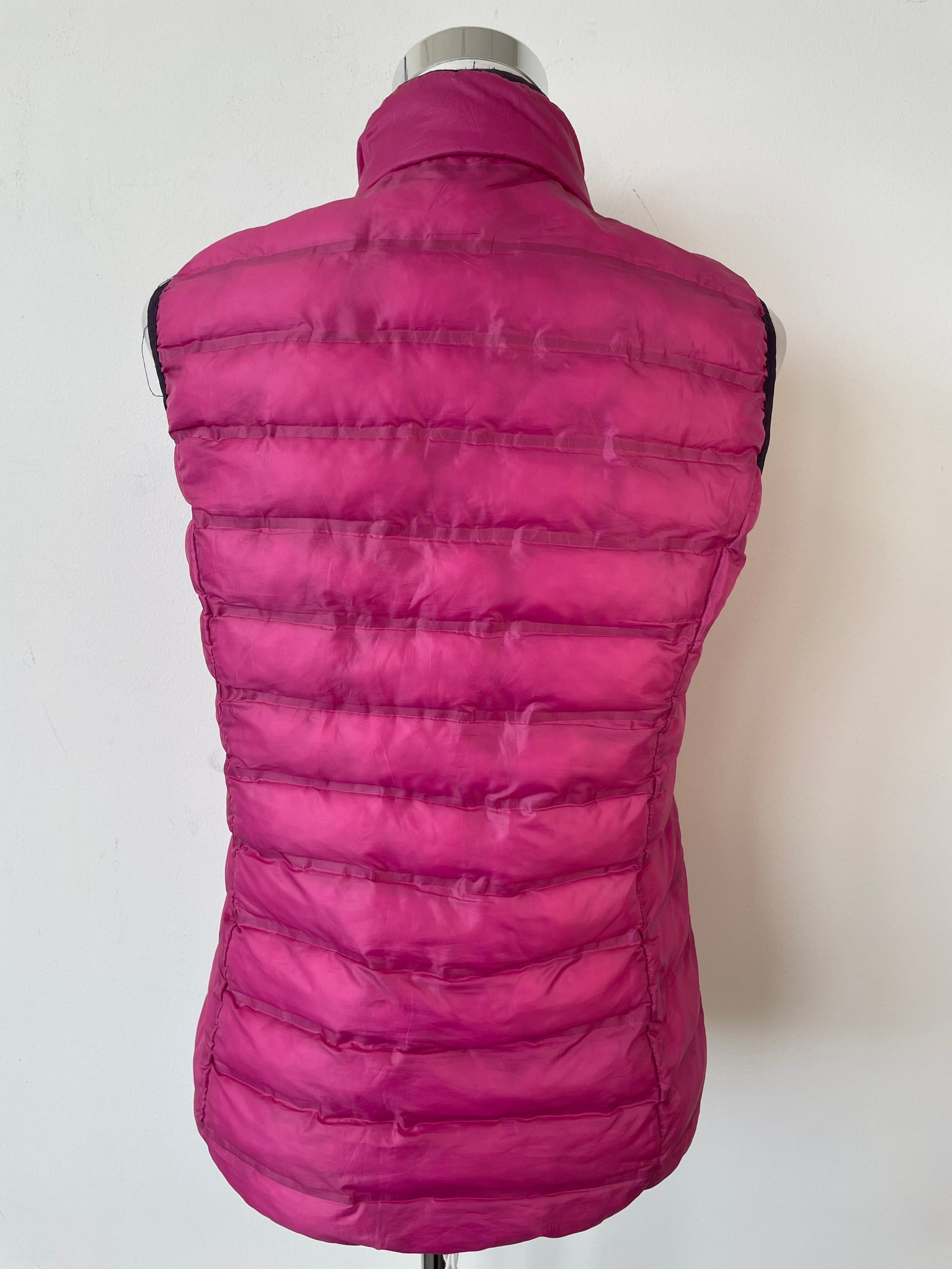 Shamp Damen Puffer Weste S Pink, guter Zustand, 70cm Länge, 48cm Brust