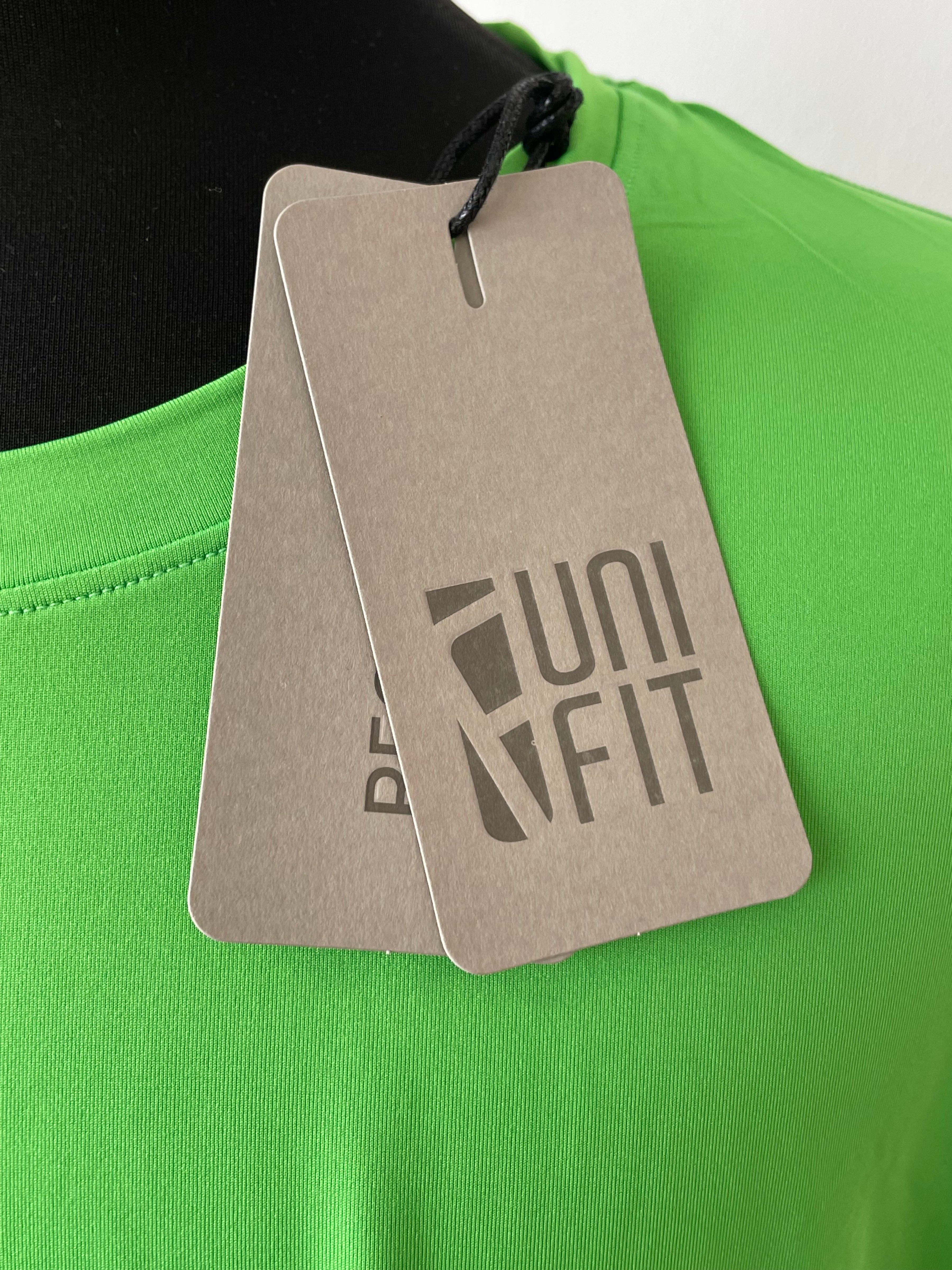 Unifit Sports T-Shirt Green L Good Condition